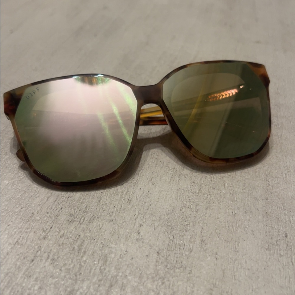 DIFF GIA Eyewear Brown Sunglasses - Picture 2 of 5